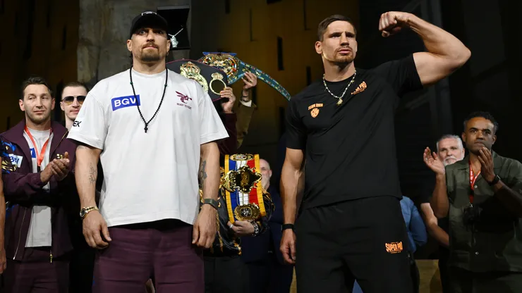 Oleksandr Usyk y Rico Verhoeven se medirán en Egipto.