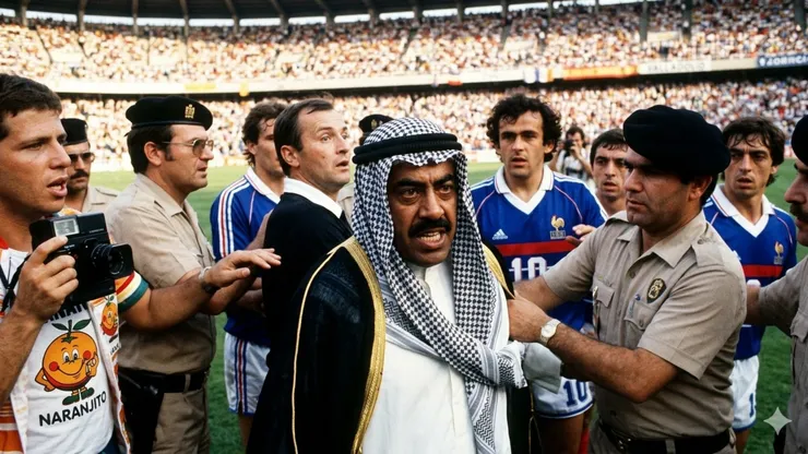 Fahid Al-Ahmad Al-Sabah es uno de los protagonistas más recordados en la historia de los mundiales.