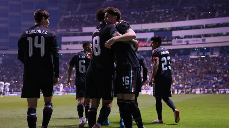 México venció a Ghana en el Cuauhtémoc.