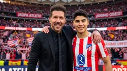 Diego Simeone se deshizo en elogios para con Obed Vargas
