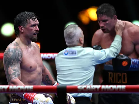 Oleksandr Usyk no necesitaba ningún tipo de ayuda, pero la recibió…