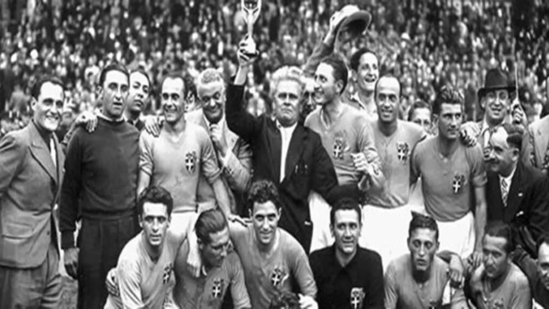 Italia se consagró campeón del mundo en 1934.