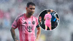 Lionel Messi se marchó lesionado en el último partido de Inter Miami