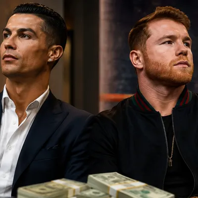 Mientras CR7 ganó 300 millones, el dinero que acumuló Canelo en 2026