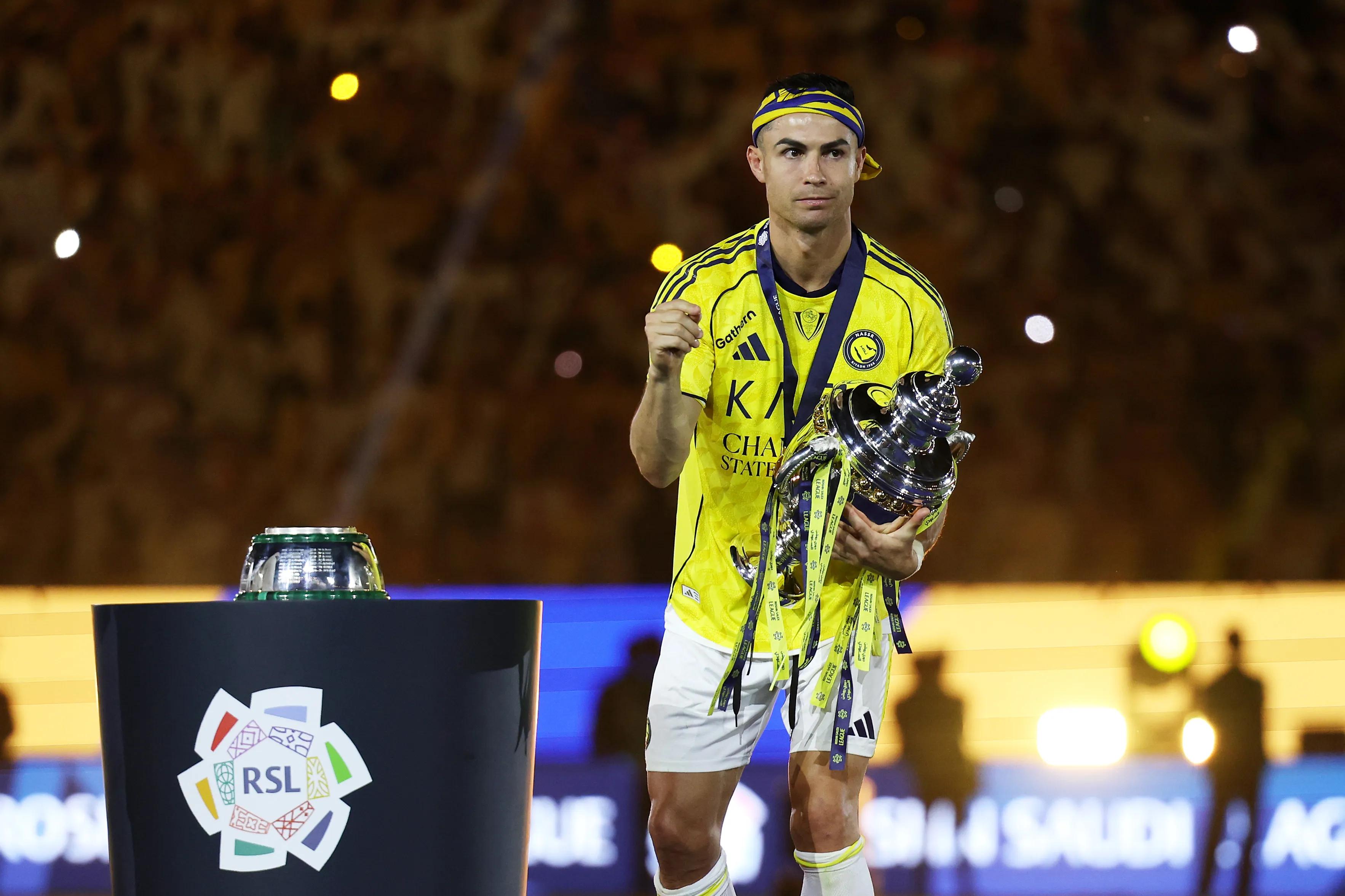 Cristiano Ronaldo en Al-Nassr (Getty Images)
