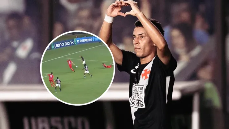 Johan Rojas selló la goleada de Vasco.