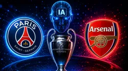 Arsenal vs. PSG: la predicción de la IA.