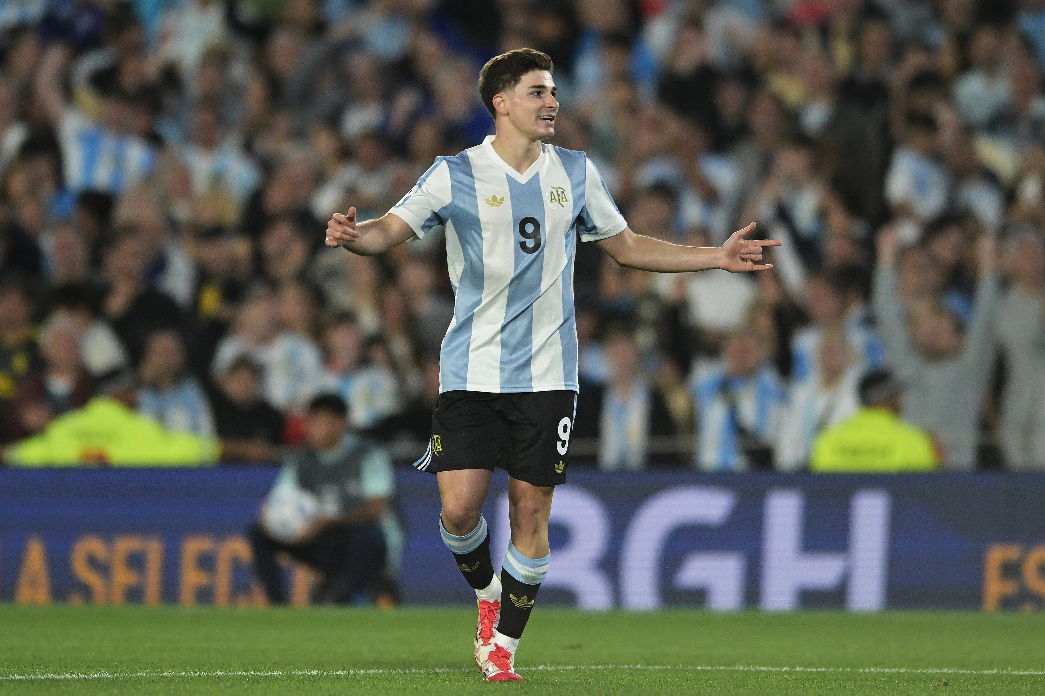 Julián Álvarez se prepara para jugar su segundo Mundial con Argentina (Getty Images)