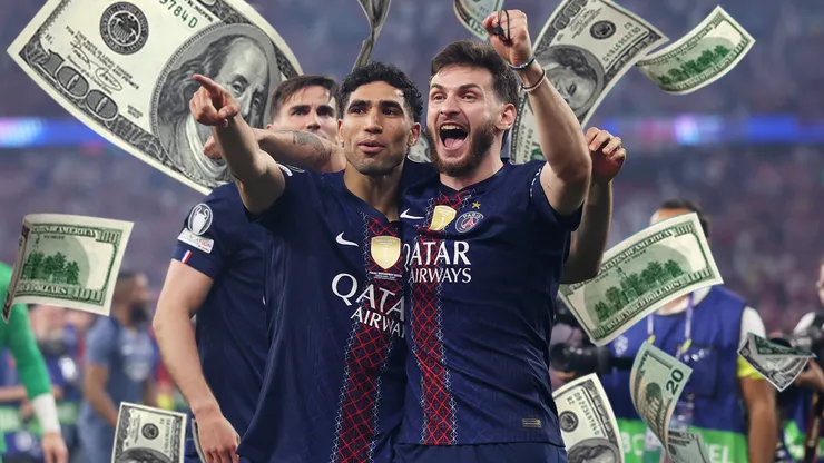 PSG ganó una millonada por conseguir la Champions League 2025-26
