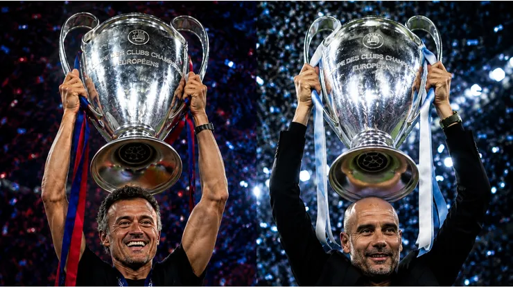Champions League de Luis Enrique vs. Guardiola.