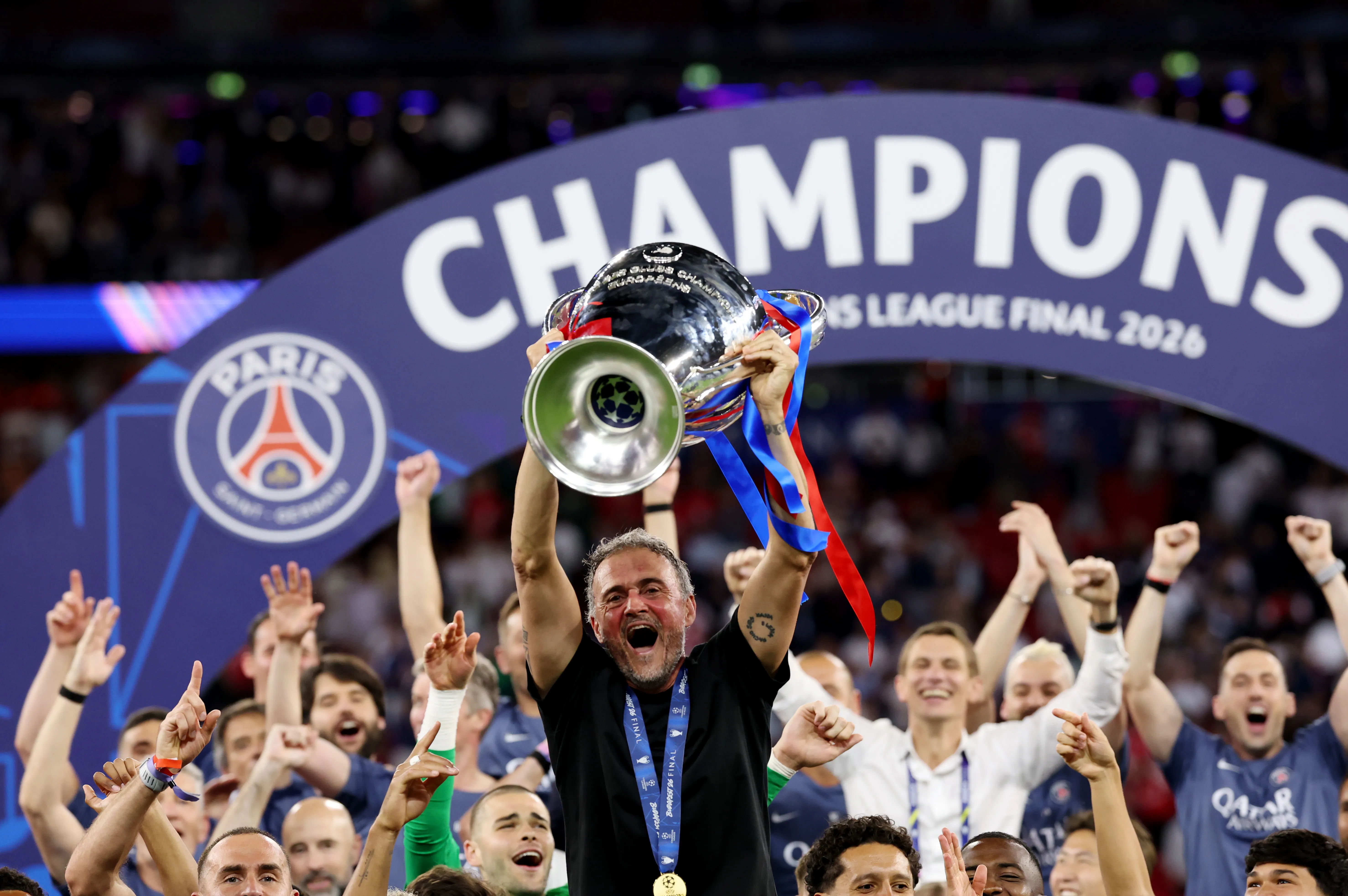 Luis Enrique campeón de Champions (Getty Images)