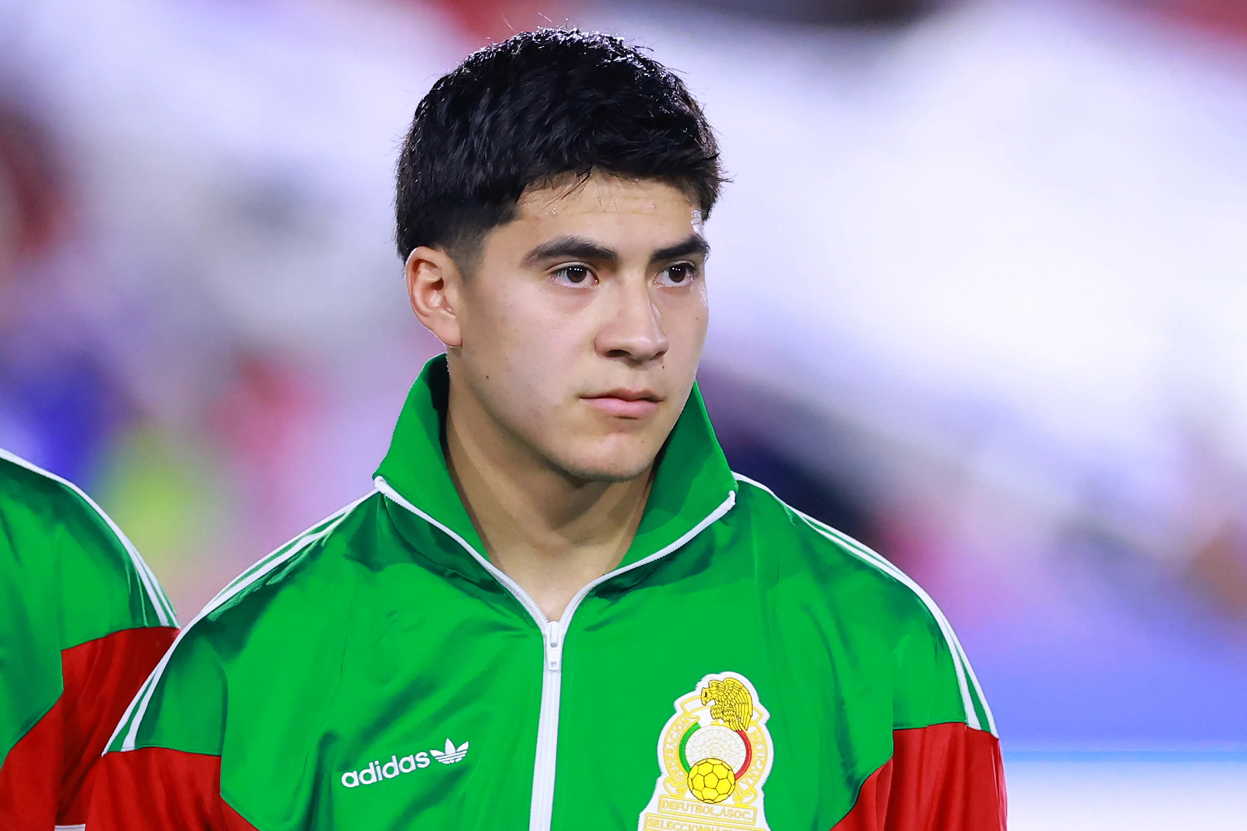 Obed Vargas, mediocentro en Atlético de Madrid (Hector Vivas/Getty Images)