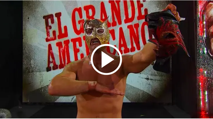 El Grande Americano ganó la lucha de las máscaras
