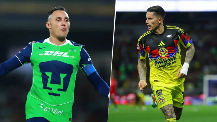Keylor Navas y Brian Rodríguez, dos figuras de la Liga MX