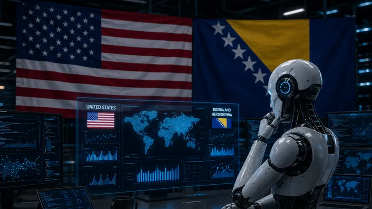 La Inteligencia Artificial predijo el resultado del partido entre Estados Unidos y Bosnia.