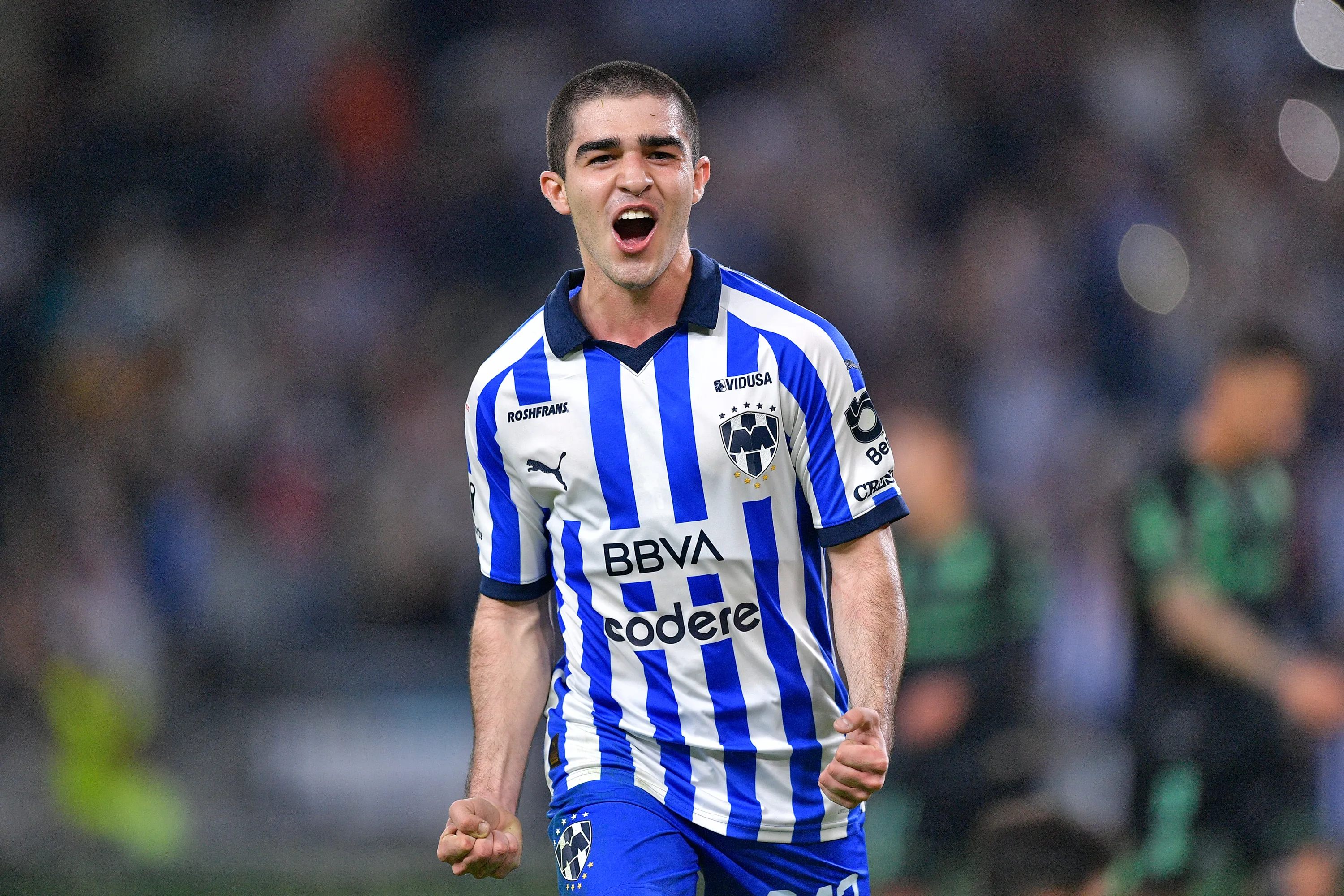 César Garza con Rayados (Getty Images)