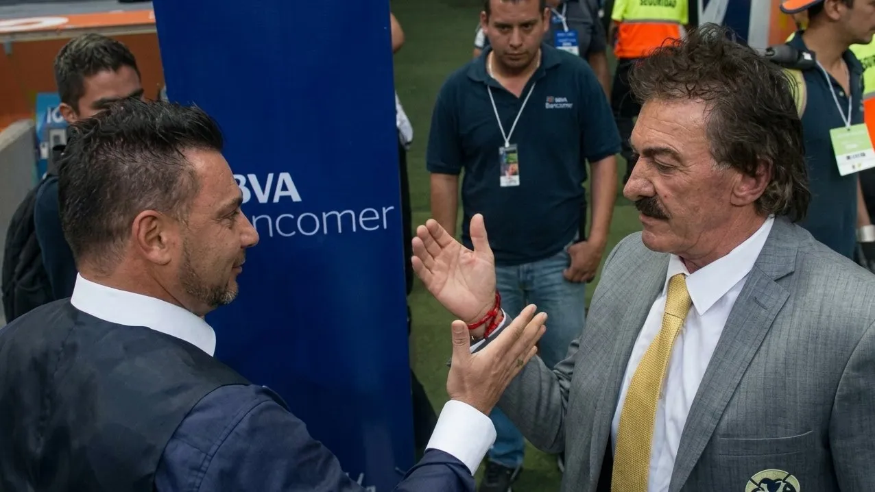 Mohamed y La Volpe, dos conocidos de la Liga MX.