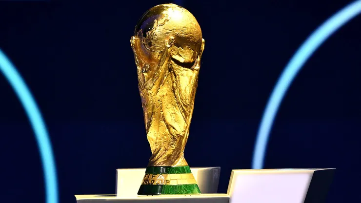 El trofeo de la Copa del Mundo