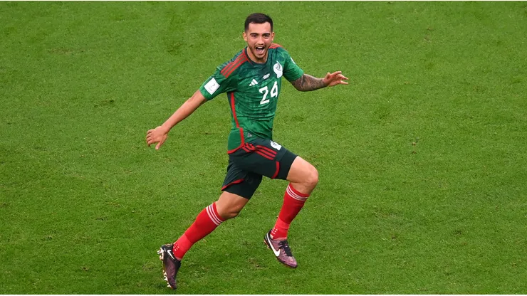 Luis Chávez anotó en el Mundial de Qatar 2022.