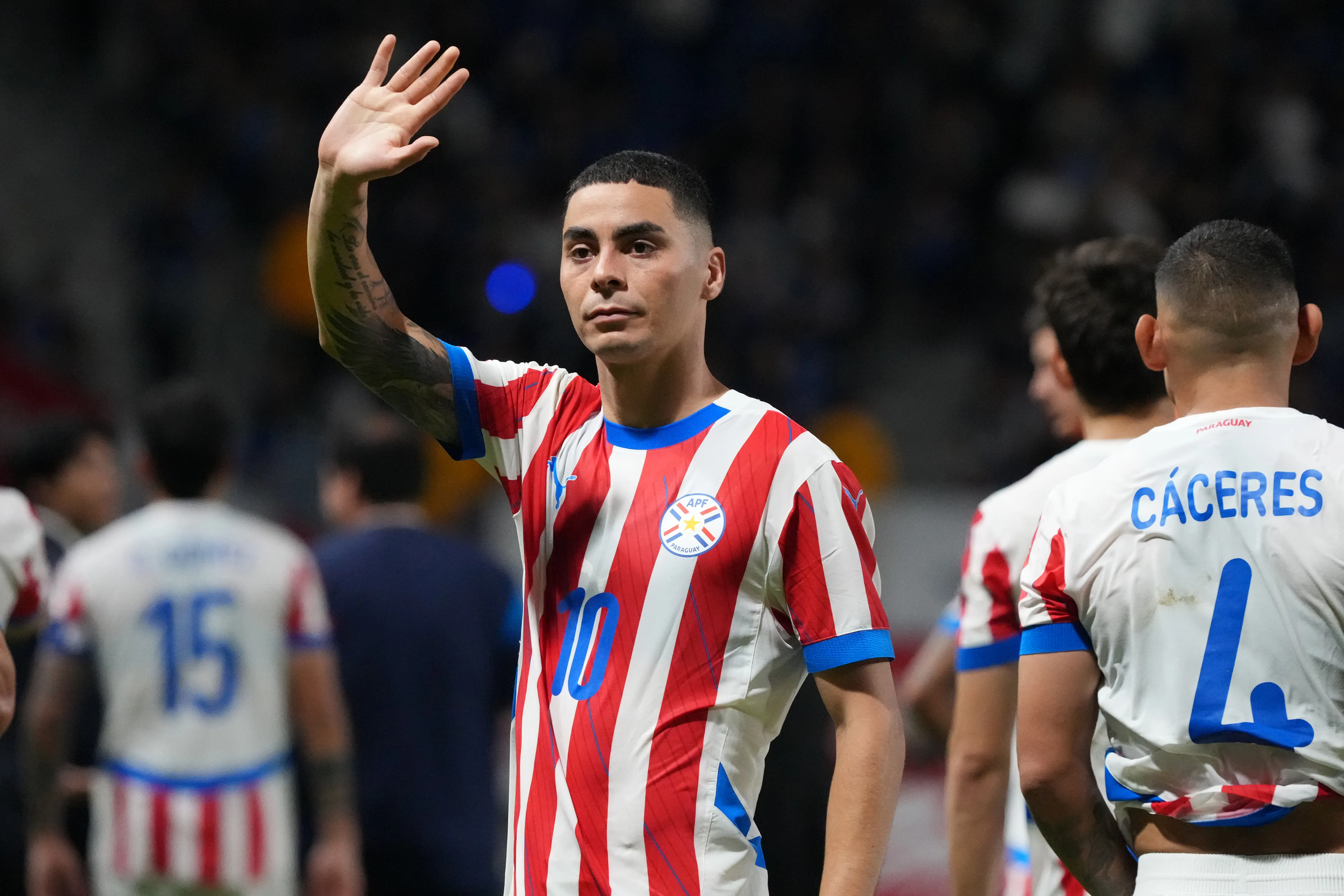 Paraguay, uno de los latinoamericanos mundialistas que juega hoy [Foto: Getty]