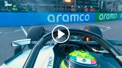 El monoplaza de Checo Pérez se incendió en el GP de Mónaco