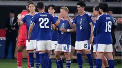 Japón no ocultó su fastidio al entrenarse en malas condiciones.