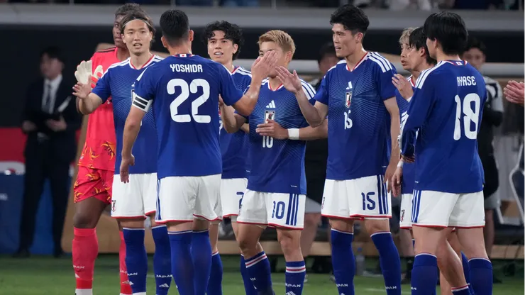 Japón no ocultó su fastidio al entrenarse en malas condiciones.