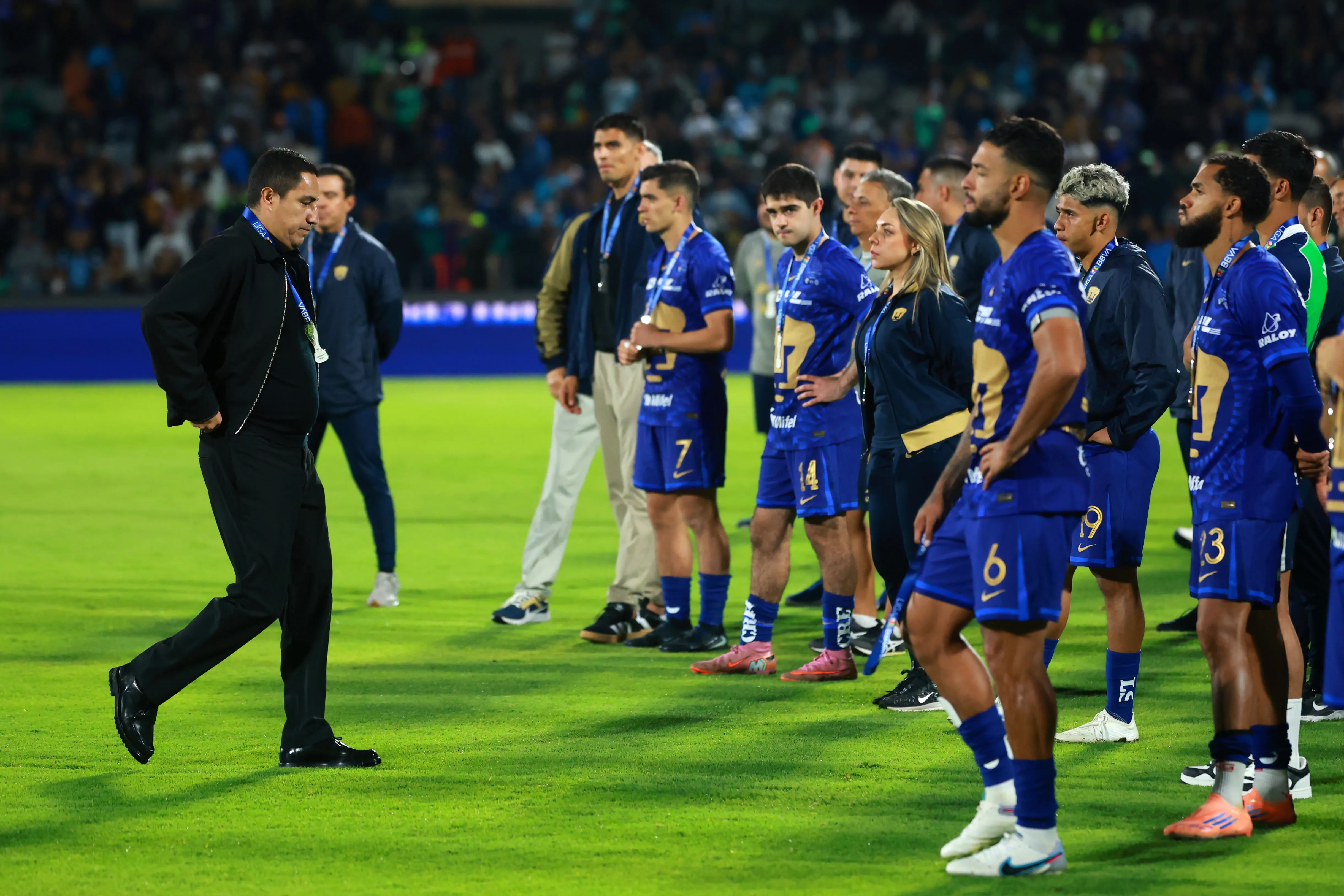 Pumas UNAM y Efraín Juárez se quedaron con el subcampeonato del Clausura 2026. [Foto: Getty Images]