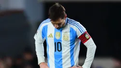 Messi, en problemas a días de la Copa del Mundo.