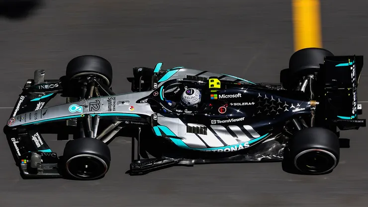 Kimi Antonelli se impuso en la FP3 de Mónaco