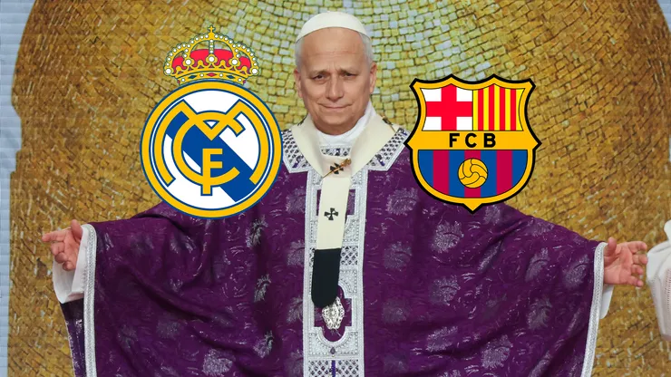 El Papa León XIV no dudó entre Real Madrid y Barcelona