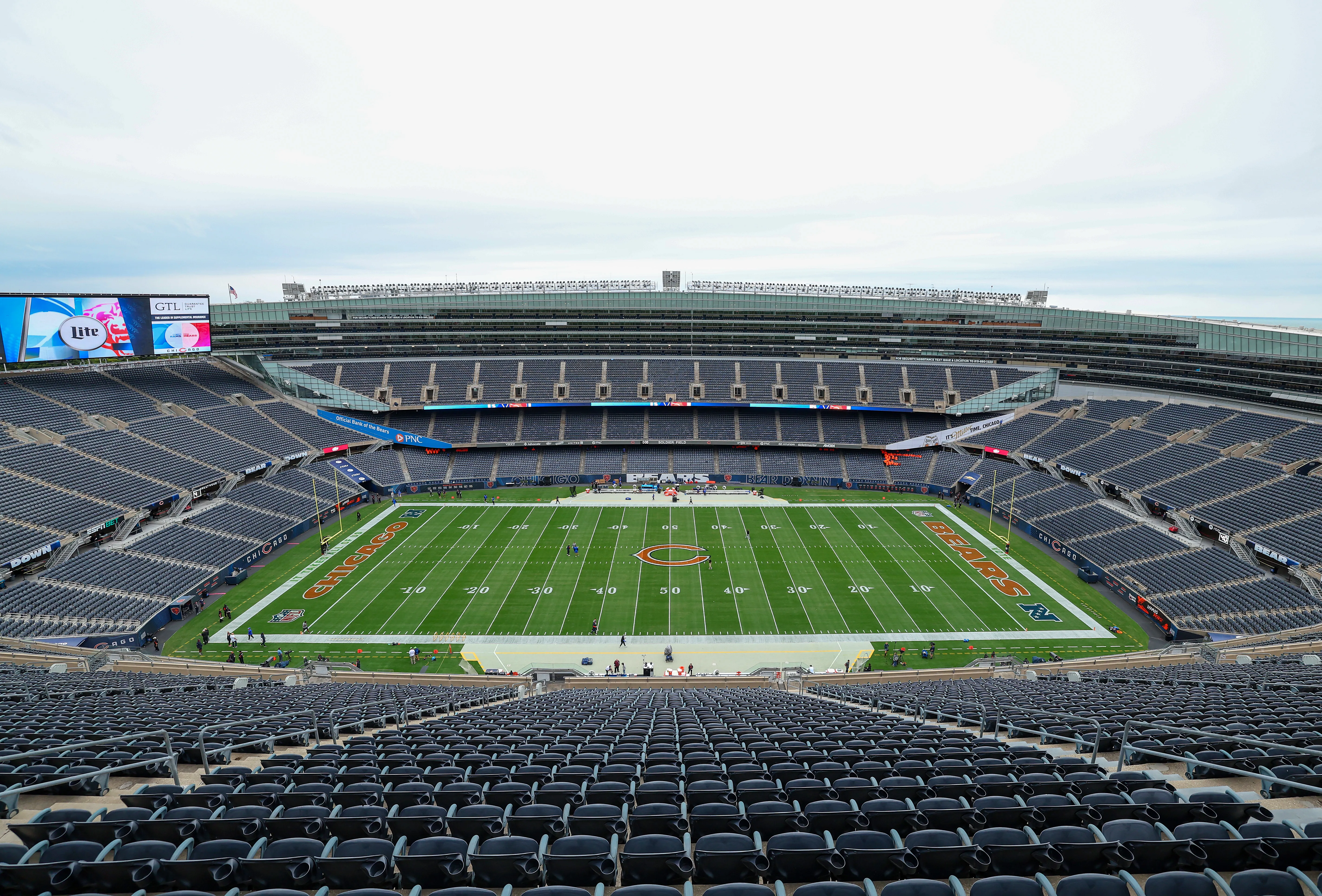 El Estadio Soldier Field de Chicago (Getty Images)