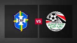 Las alineaciones de Brasil vs. Egipto por el amistoso internacional