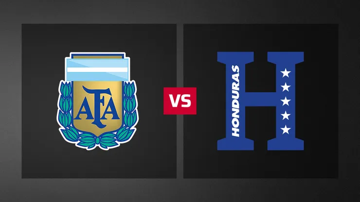 Argentina y Honduras se enfrentan en un amistoso internacional antes del Mundial 2026