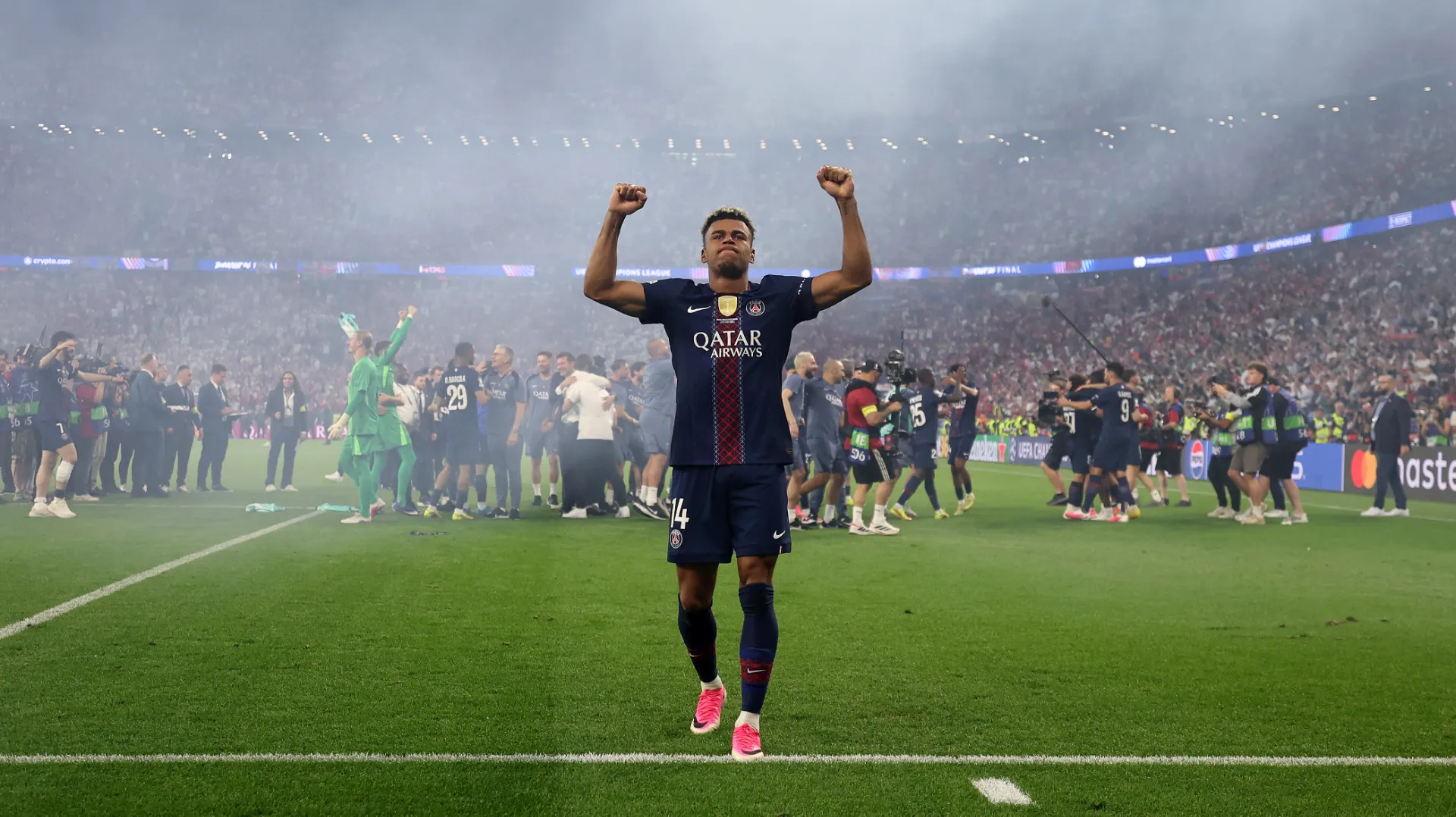 Desiré Doué sabe que su hermano Guelá estará presente en la Copa del Mundo. (GETTY IMAGES)
