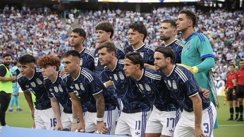 Los once de Argentina ante Honduras [Foto: AFA]