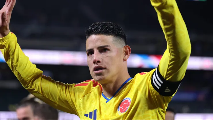 James Rodríguez y Colombia se prueban esta tarde.