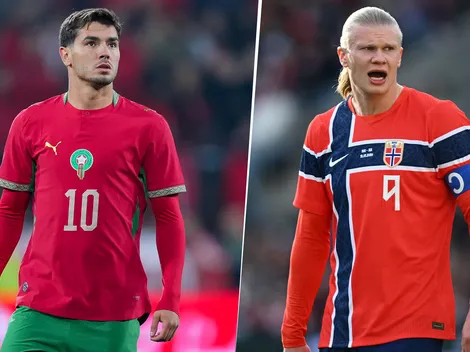 ¿Juega Haaland? Las alineaciones de Marruecos vs. Noruega