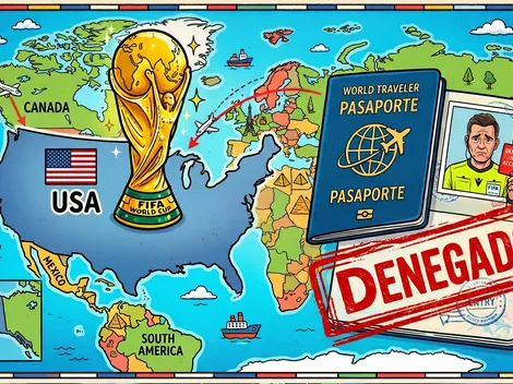 Estados Unidos le prohibió a un árbitro el ingreso al país para dirigir en el Mundial 2026
