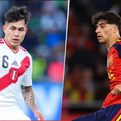 Las alineaciones de Perú vs. España por el amistoso internacional