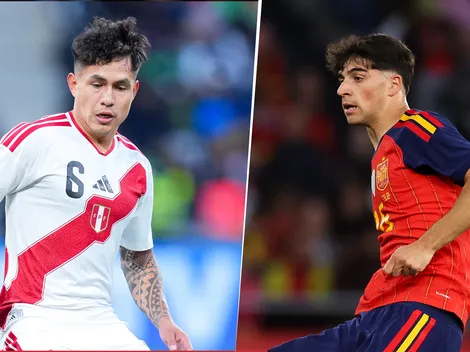 Las alineaciones de Perú vs. España por el amistoso internacional