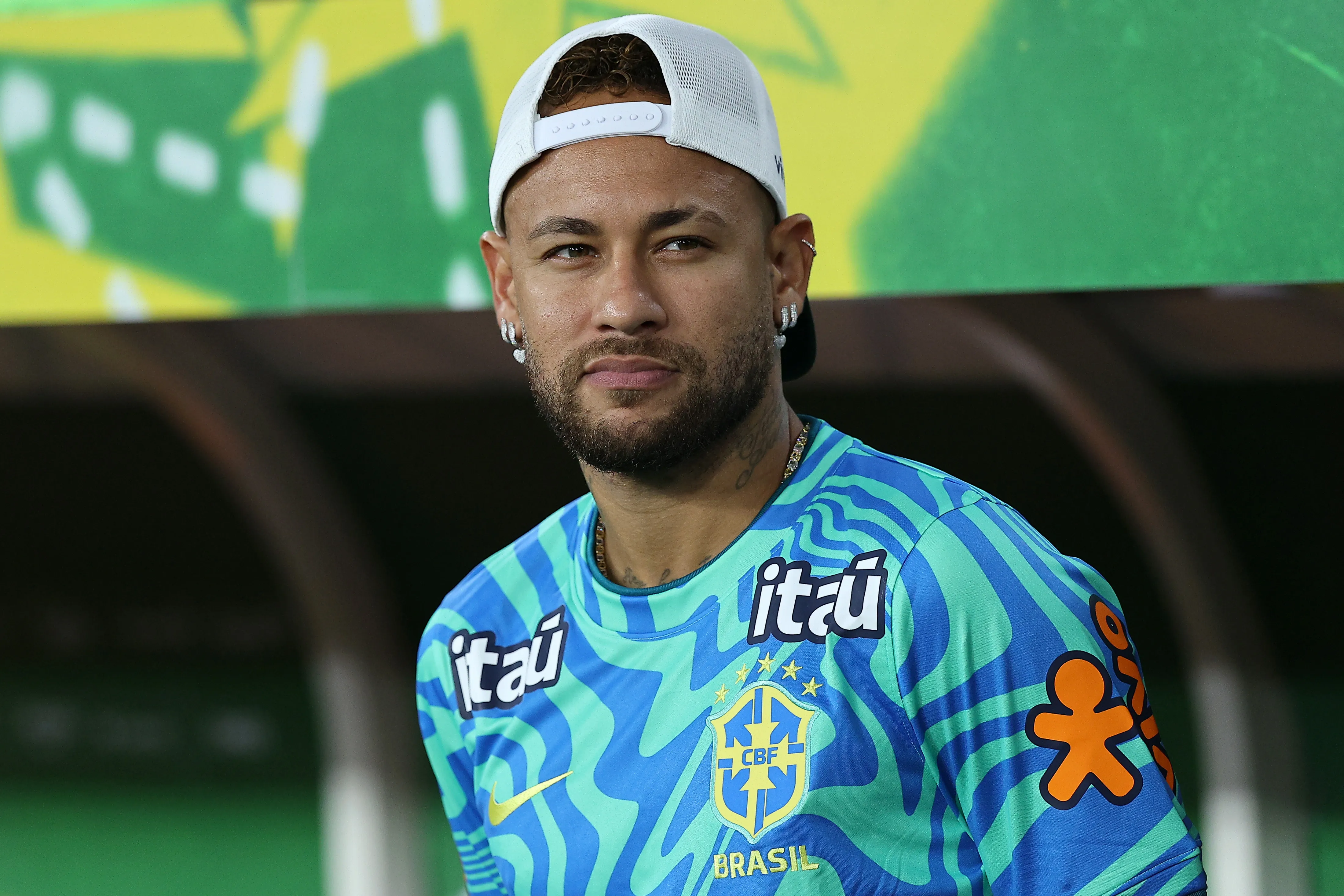 Neymar en el amistoso de Brasil ante Panamá (Getty Images)