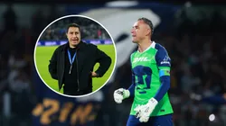 Keylor Navas despide a Efraín Juárez.