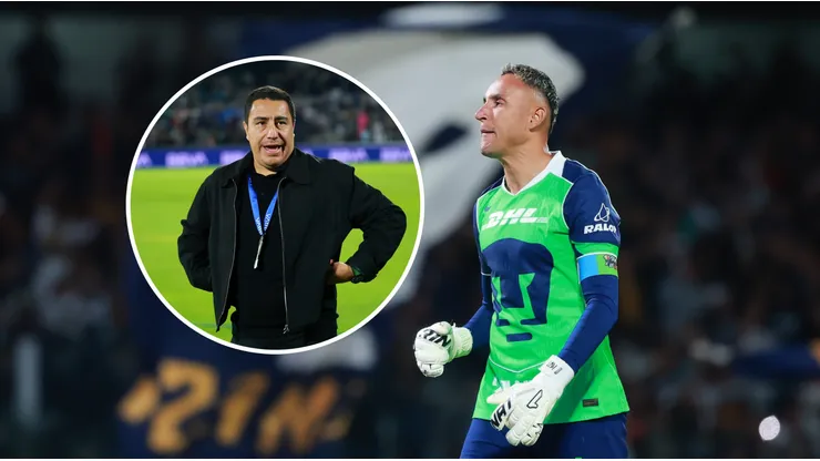 Keylor Navas despide a Efraín Juárez.