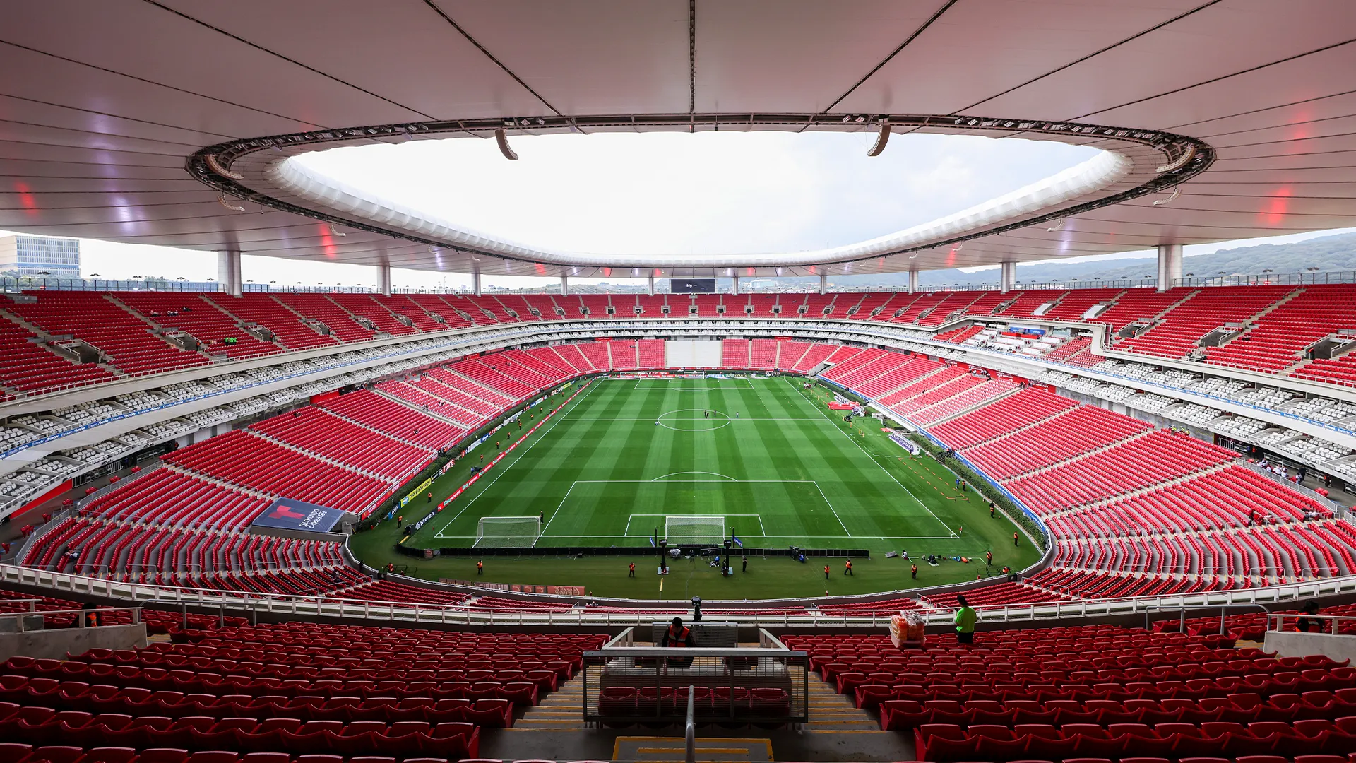 Interior del Estadio Akron de Guadalajara (Getty Images)