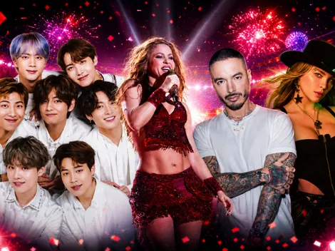 Así fue el show de Shakira, J Balvin y Belinda en la inauguración del Mundial