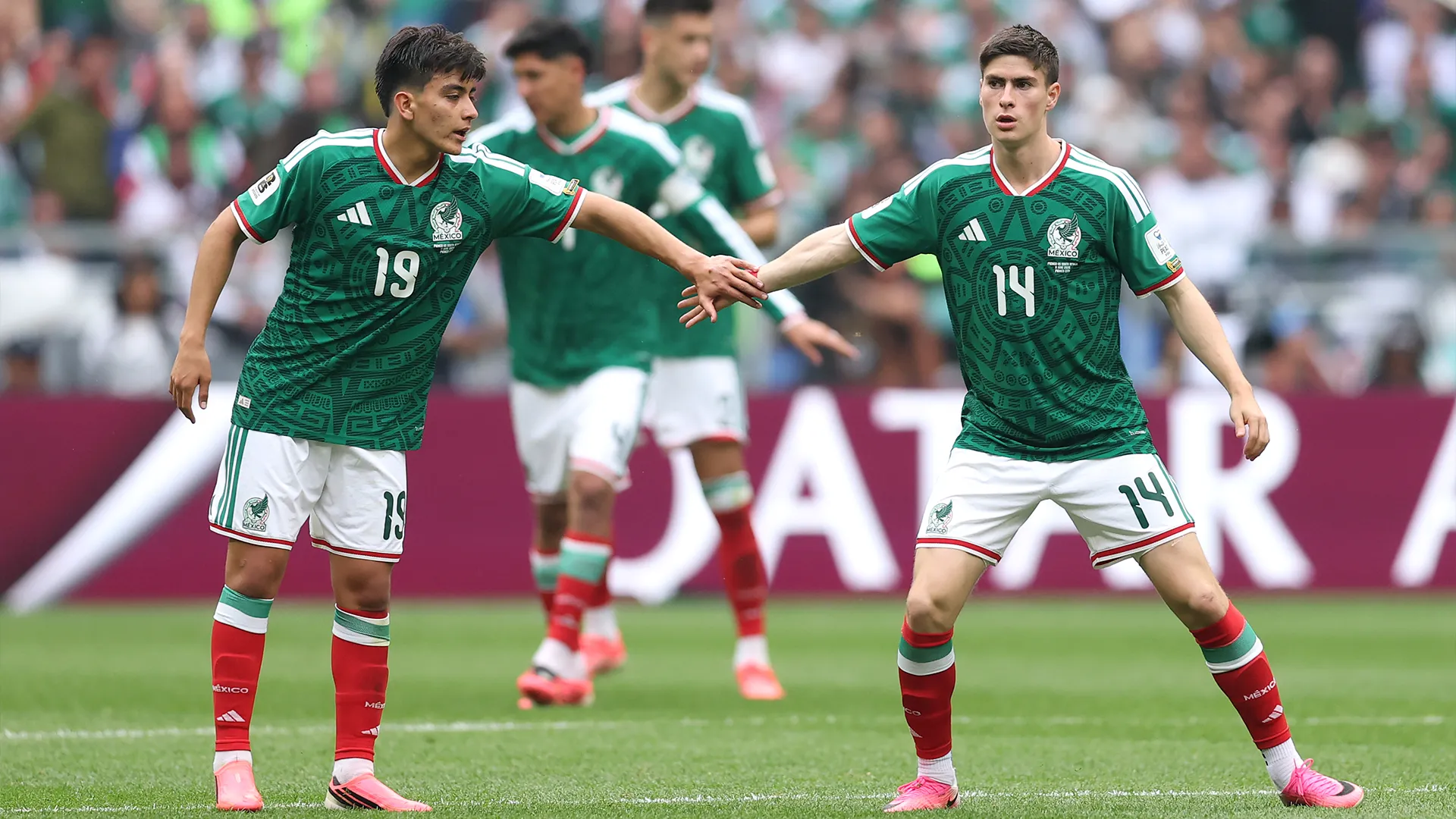 Gilberto Mora y Hormiga González sumaron minutos en el partido inaugural