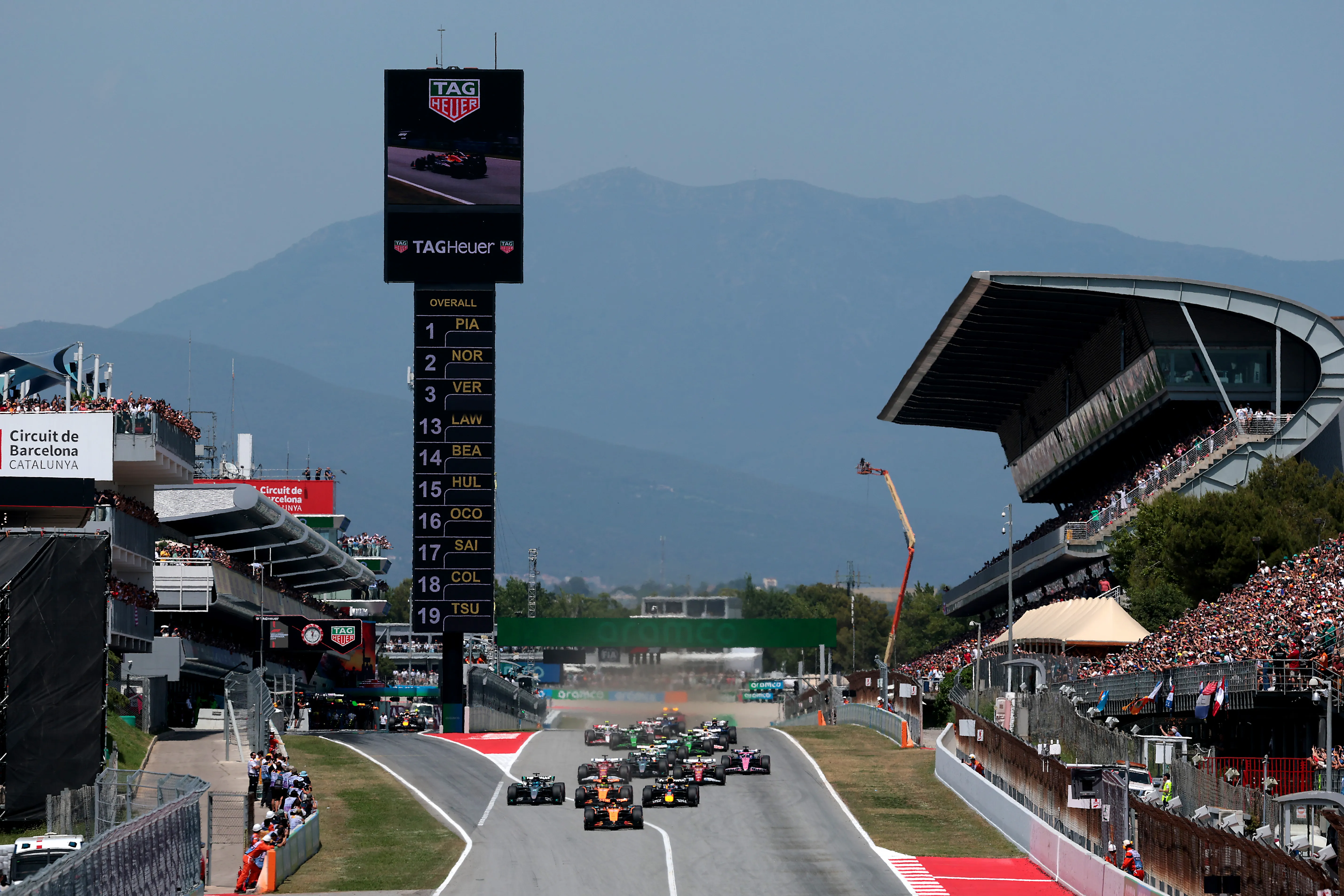 Carrera del Gran Premio de Barcelona en 2025 (Getty Images)