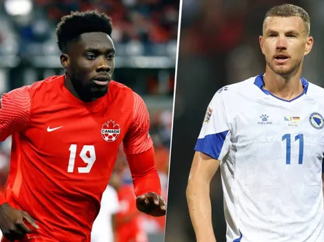 ¿Juega Alphonso Davies? Las alineaciones de Canadá vs. Bosnia por el Mundial