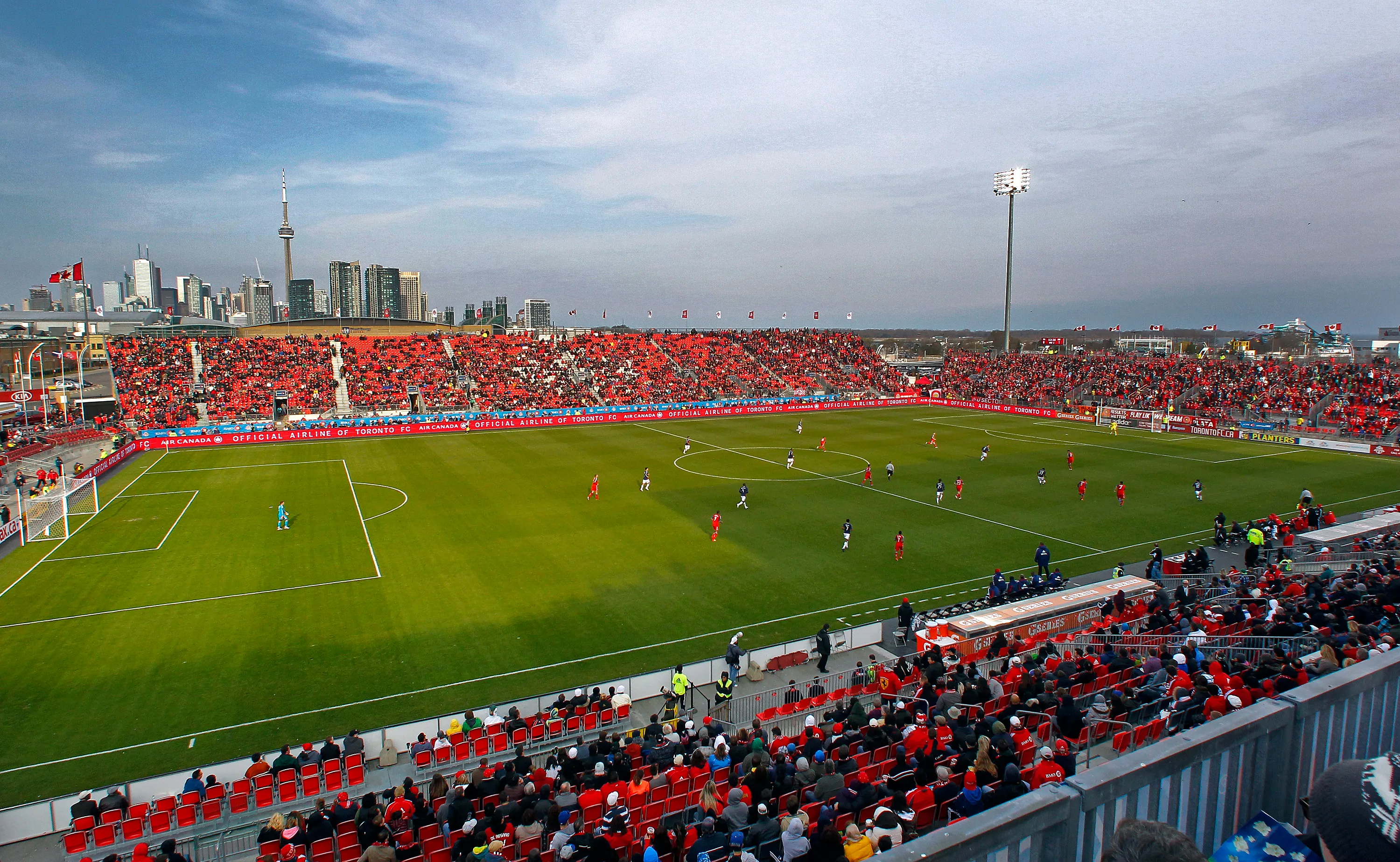 Un partido de la MLS en el Estadio de Toronto (Getty Images)